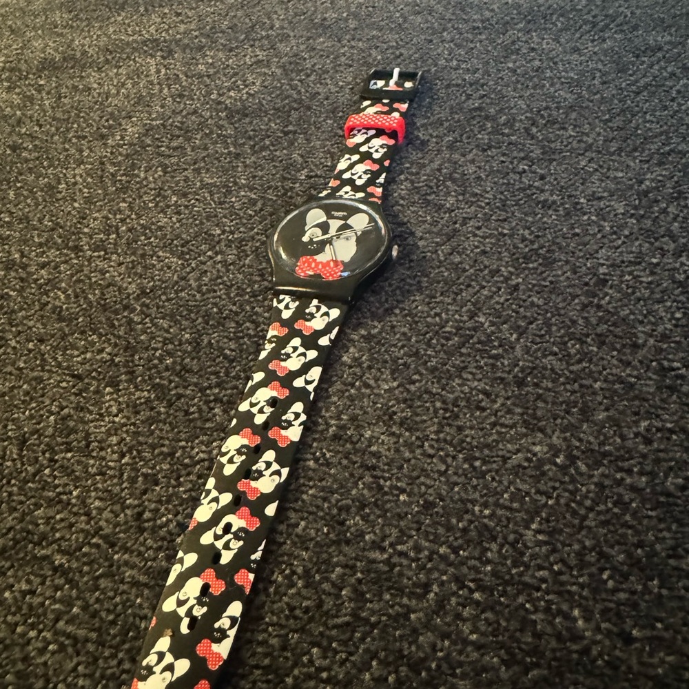 Swatch Watch with Pug.